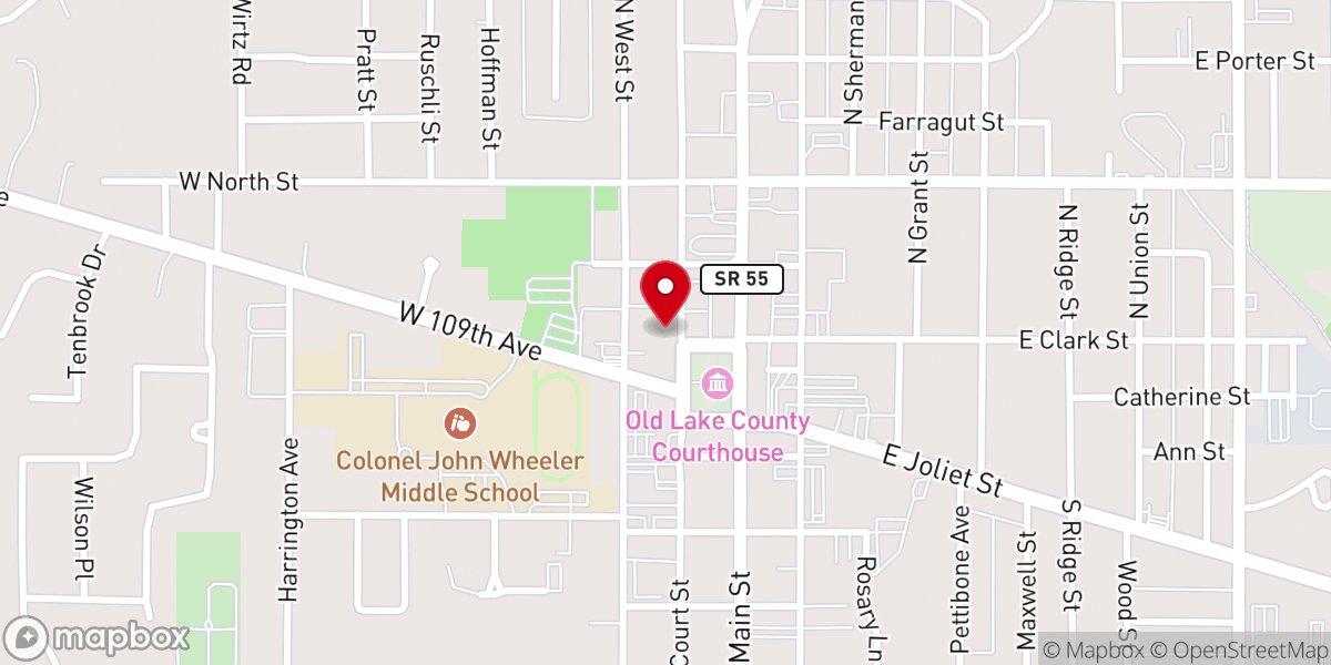 Map showing location of On the Square Sports Academy