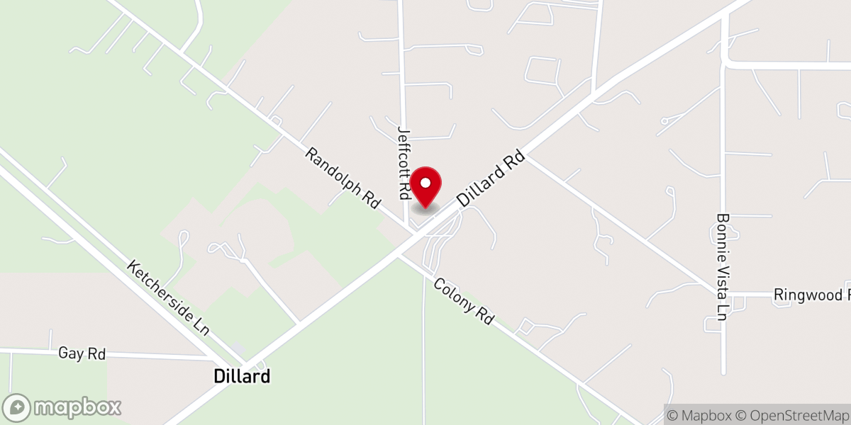 Map showing location of Wilton Bible Church