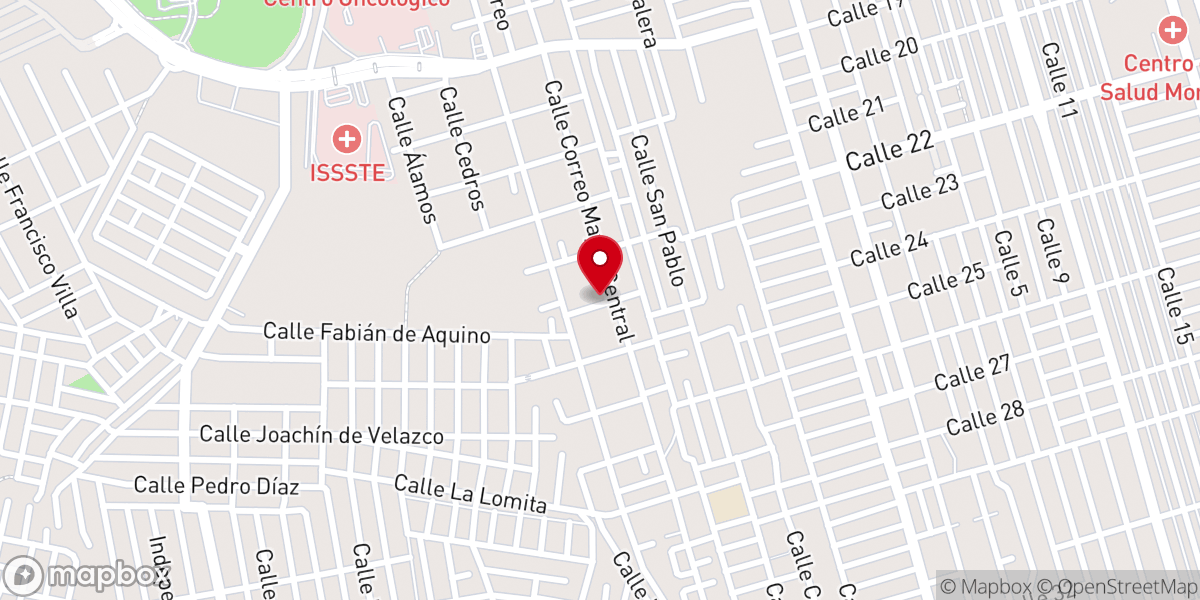 Map showing location of Iglesia Evangélica Cristiana Cristo Es La Vida