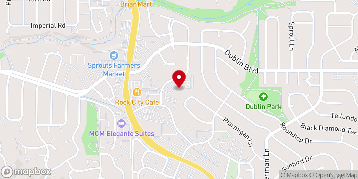 Map showing location of St Patrick Roman Catholic Church