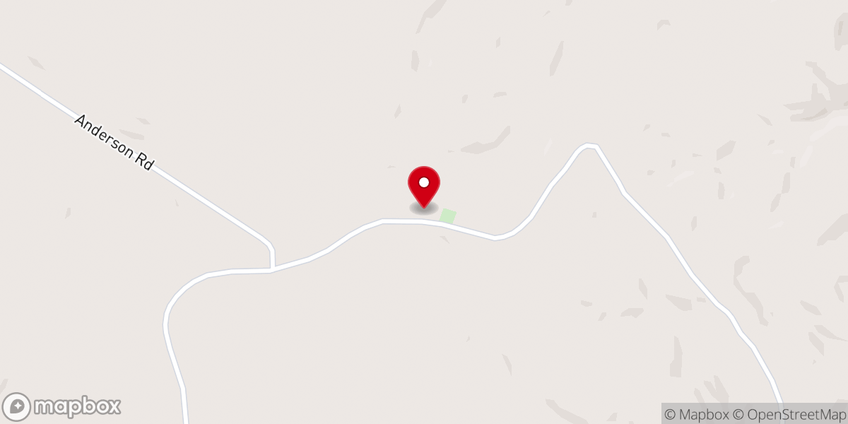 Map showing location of Knob Creek Church