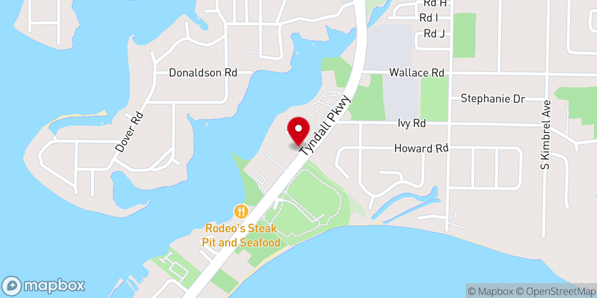 Map showing location of Agape Presbyterian Church