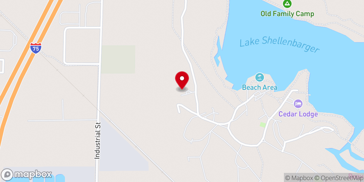 Map showing location of Grayling Seventh-day Adventist Church