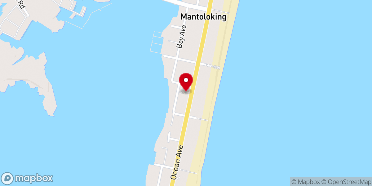 Map showing location of St. Simon by the Sea Church
