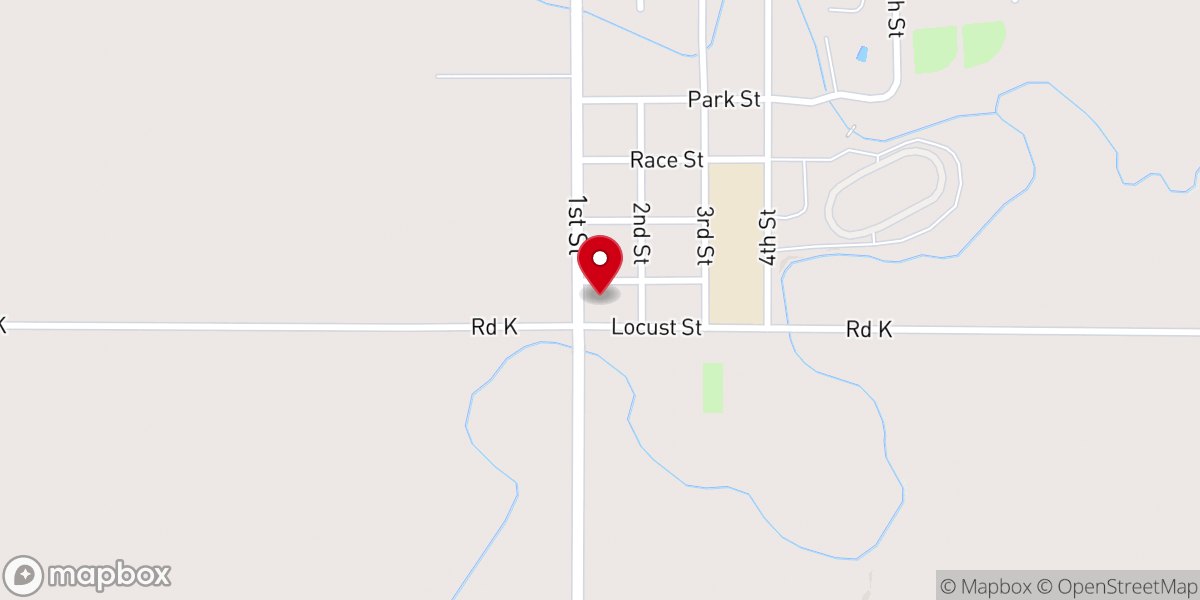Map showing location of Abiding Word Lutheran Church