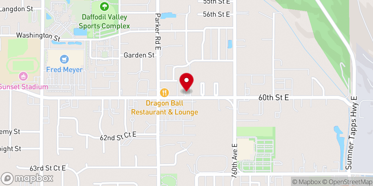 Map showing location of Gateway Chapel