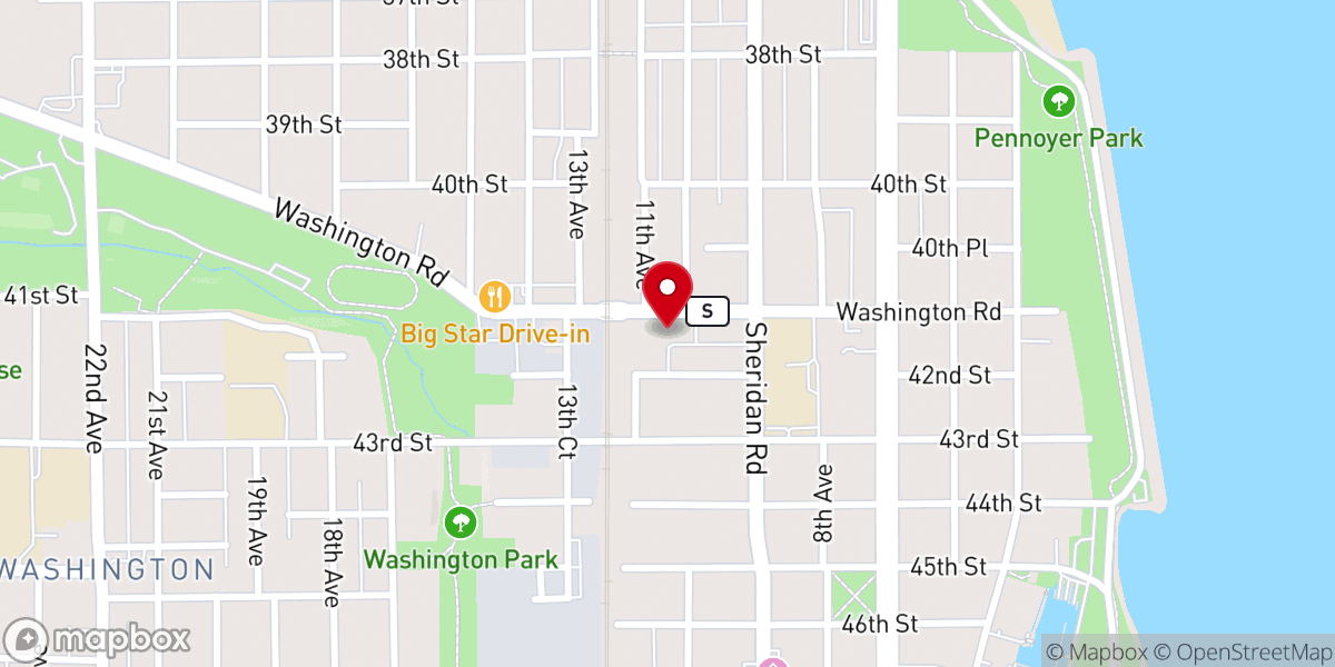 Map showing location of GARDEN MISSIONS