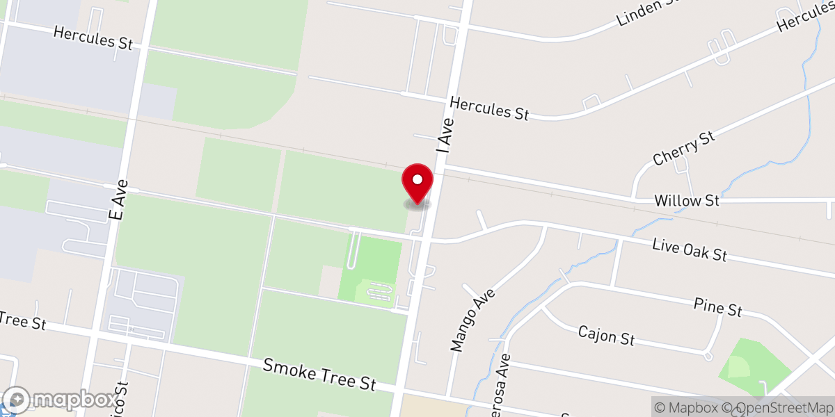 Map showing location of Jubilee Community Church
