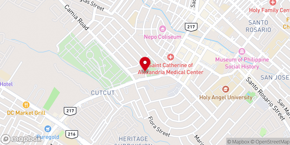 Map showing location of KING JAMES BIBLE BAPTIST CHURCH- TARLAC CITY