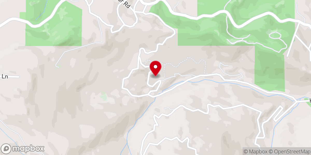 Map showing location of Ben Lomond Quaker Center