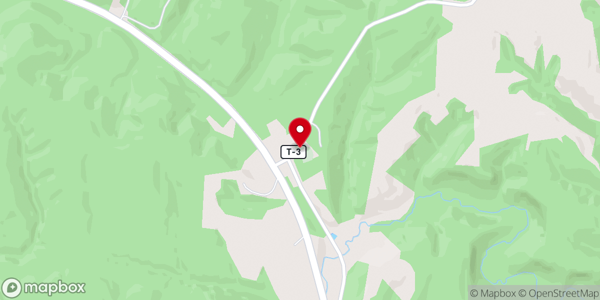 Map showing location of Weaver Chapel