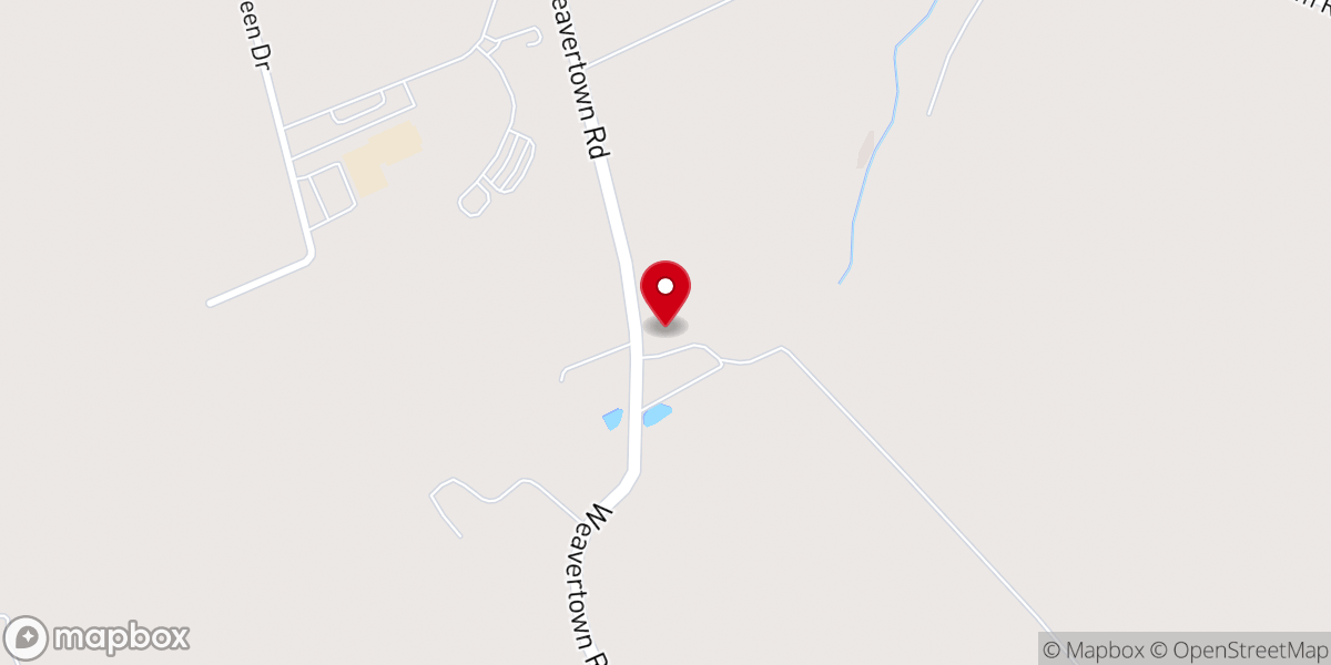 Map showing location of The Mansion In The Pines