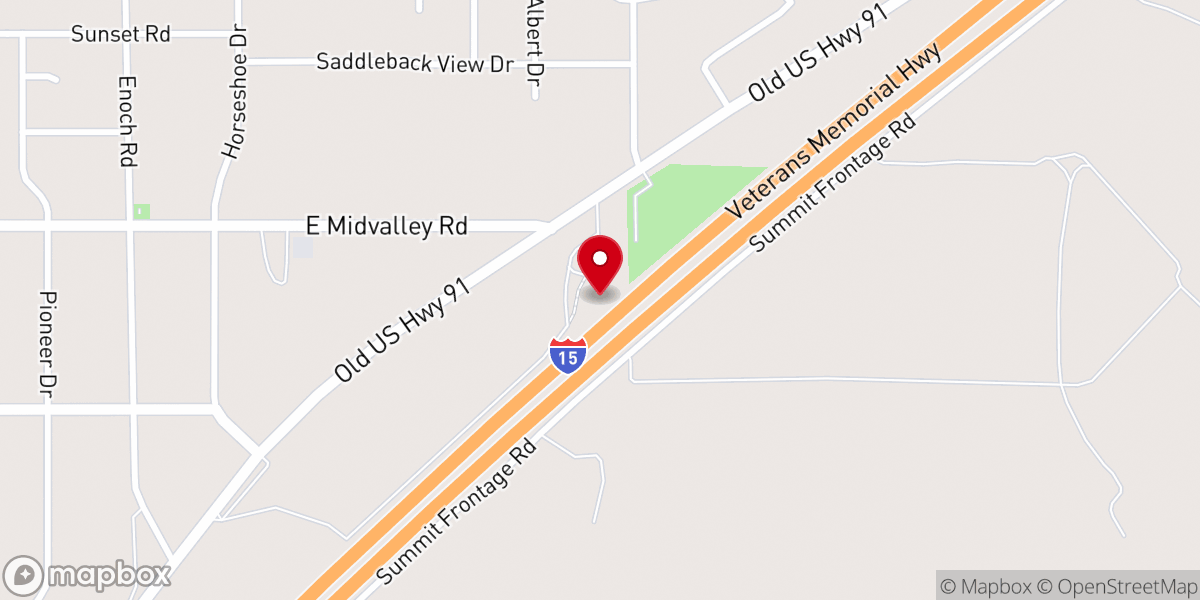 Map showing location of Bethel Ministry