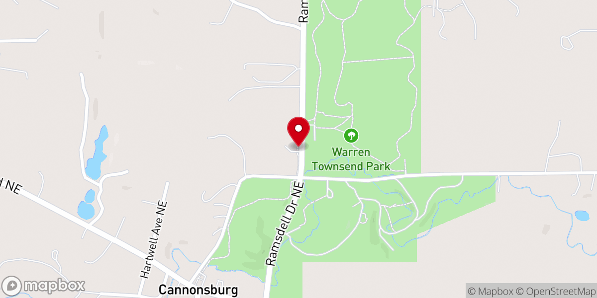 Map showing location of Faith Bible Church IFCA