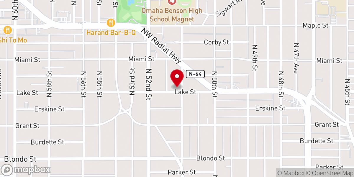 Map showing location of Saint Vincent of Lerins Western Rite Orthodox Church