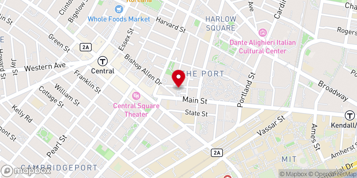 Map showing location of Rush Memorial A.M.E Zion Church
