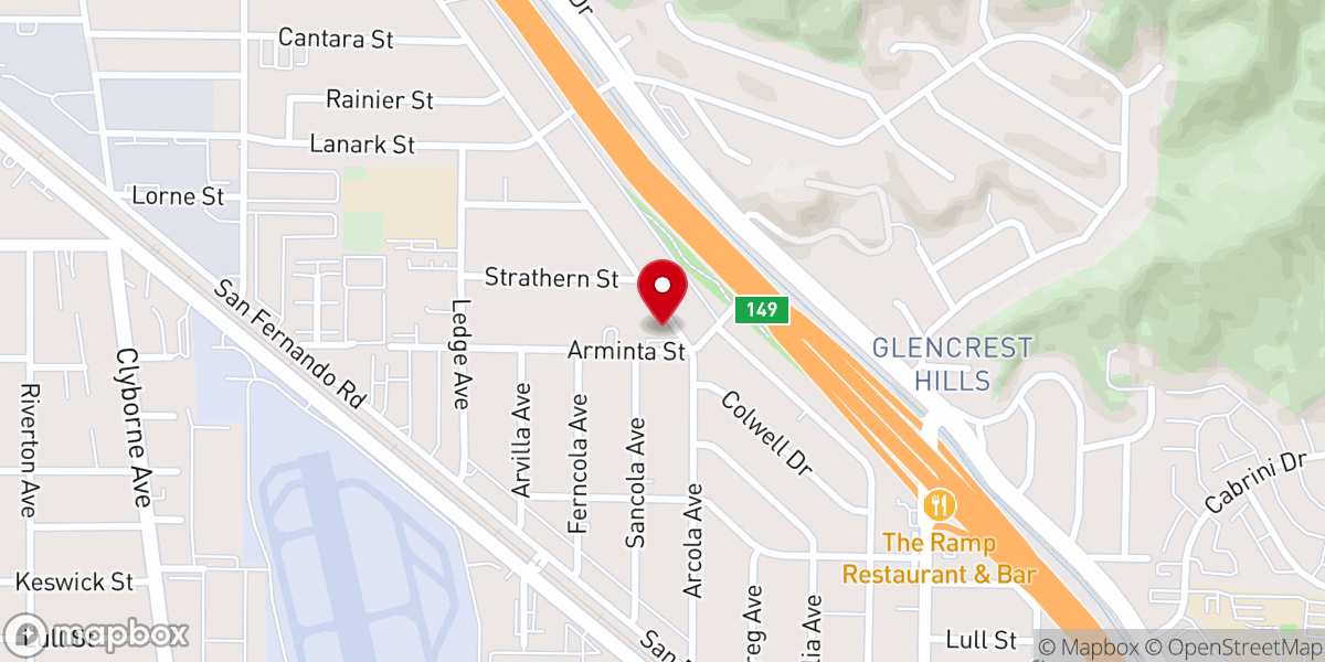 Map showing location of Blessing Mission Church