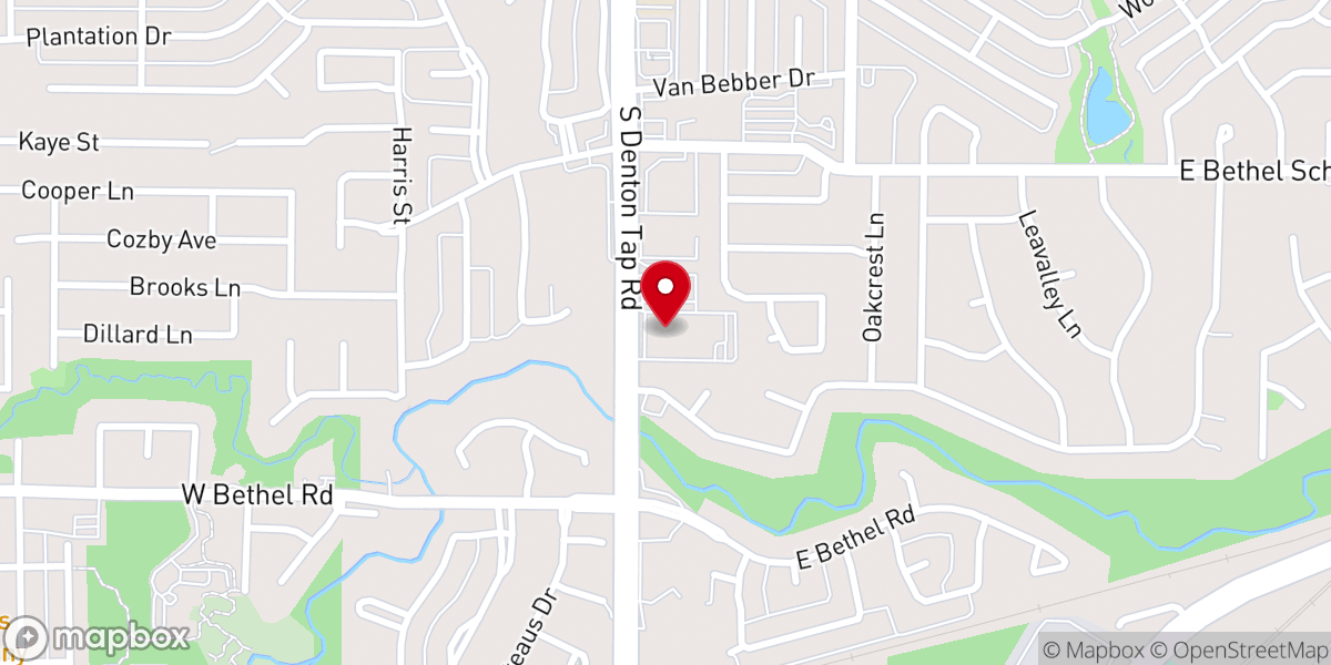Map showing location of GracePoint Church