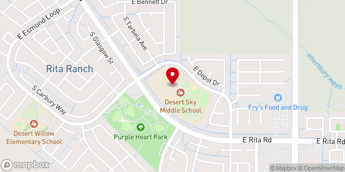 Map showing location of Authentic Life Church
