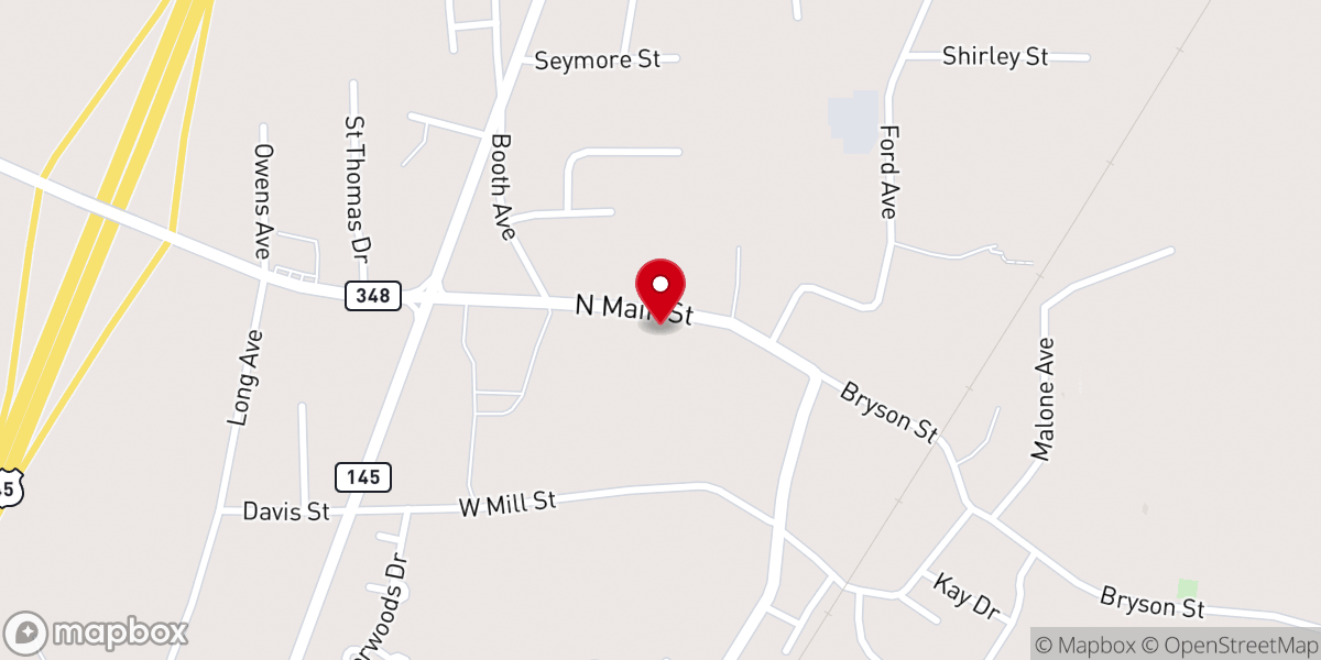 Map showing location of GUNTOWN COMMUNITY CENTER
