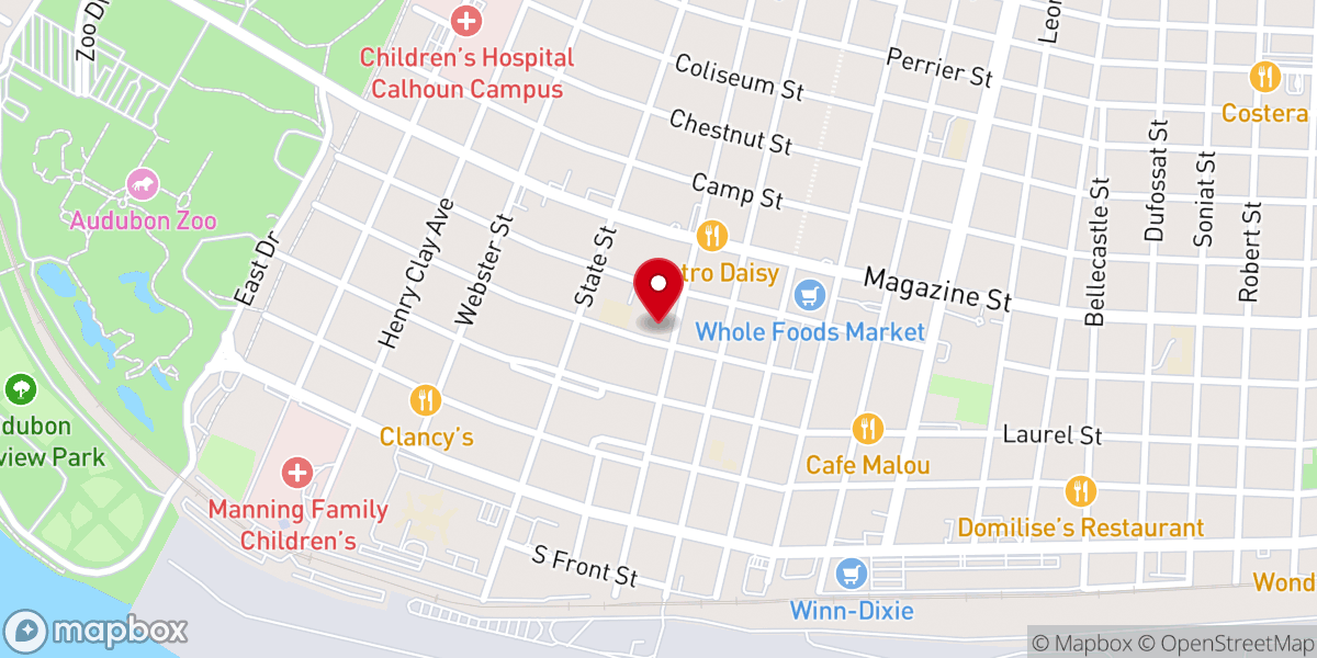 Map showing location of Saint Pauls United Church of Christ