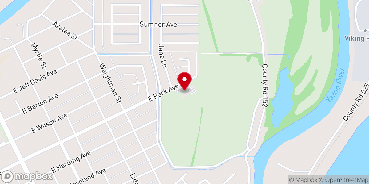 Map showing location of Westminster Presbyterian Church