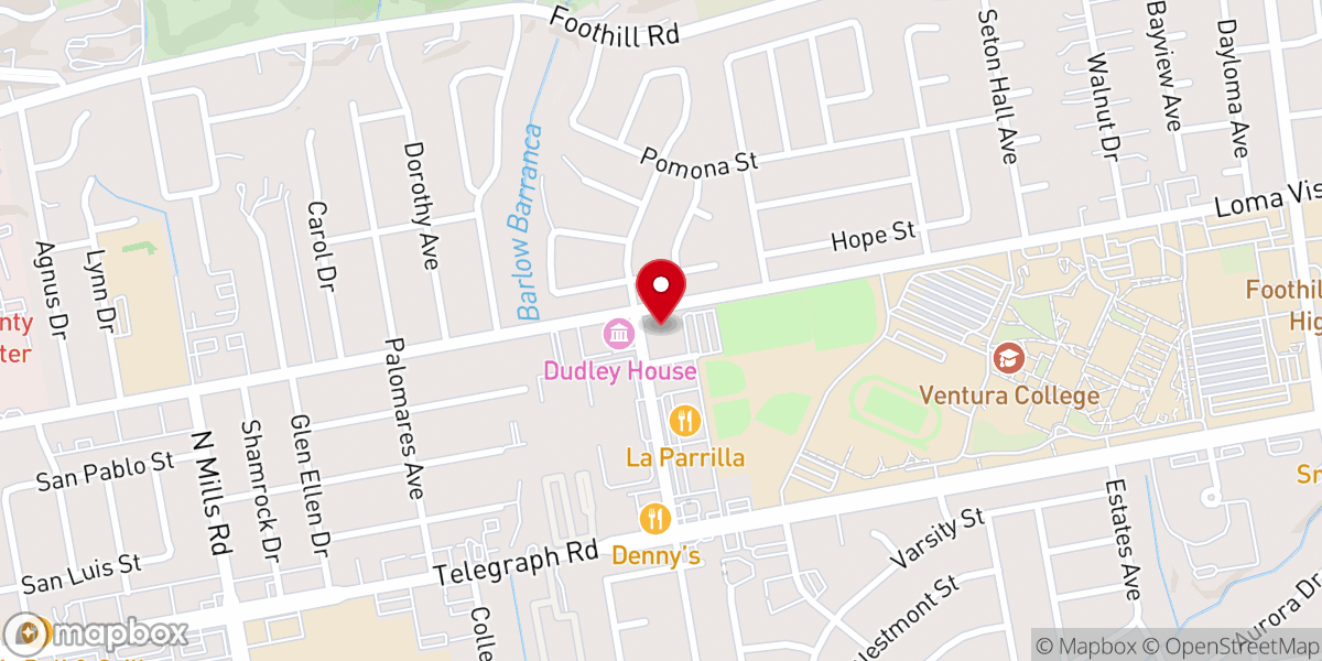 Map showing location of Iglesia Evangelica Luz En El Camino