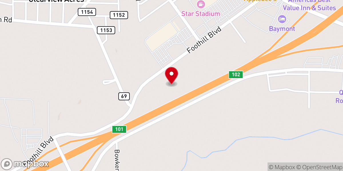 Map showing location of John Paras Furniture & Mattresses