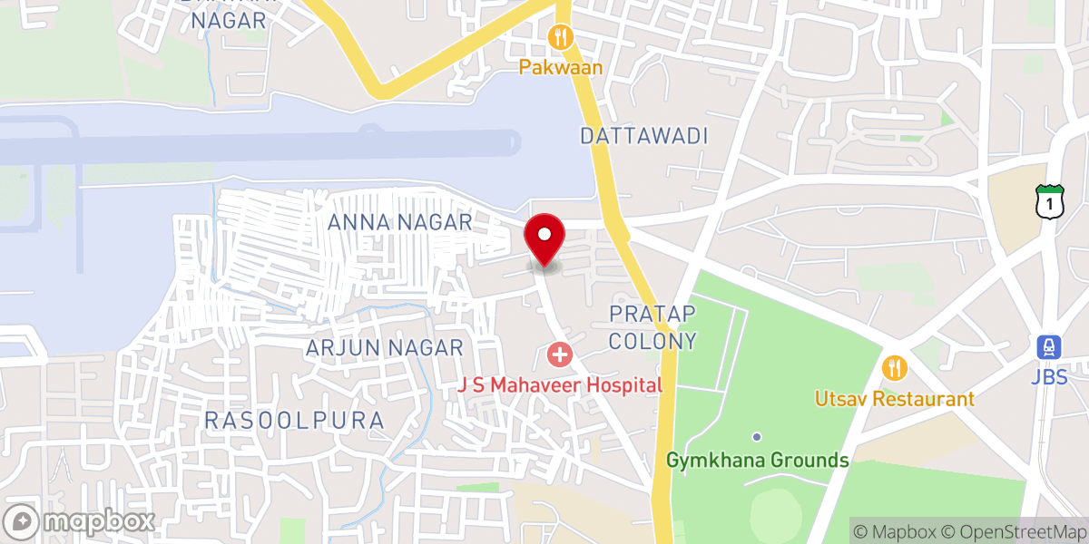 Map showing location of ST ANTHONY CHURCH