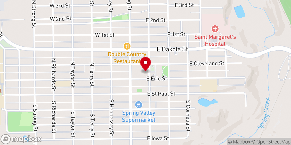 Map showing location of Immaculate Conception Religion