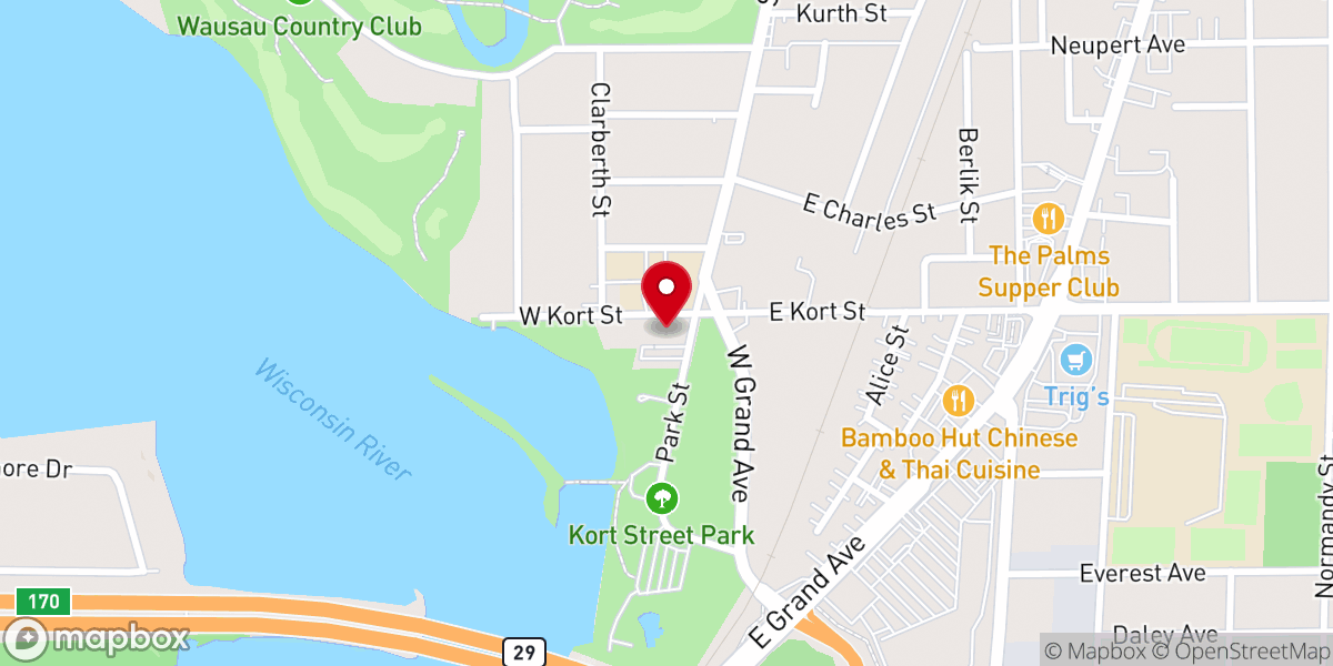 Map showing location of NCCDC at St Theresa Parish