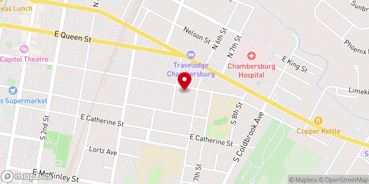 Map showing location of Merge Community Church