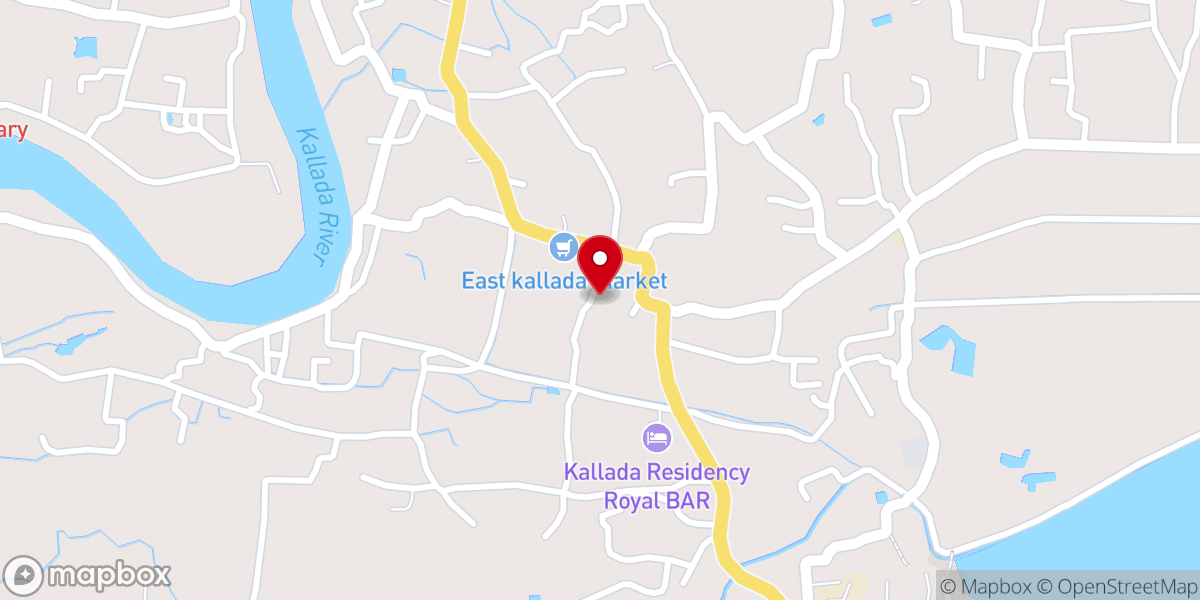 Map showing location of St. George Orthodox Church