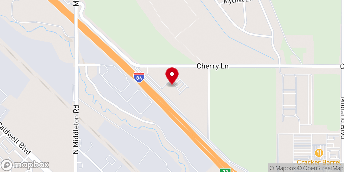 Map showing location of Eagle Christian Church - West Valley