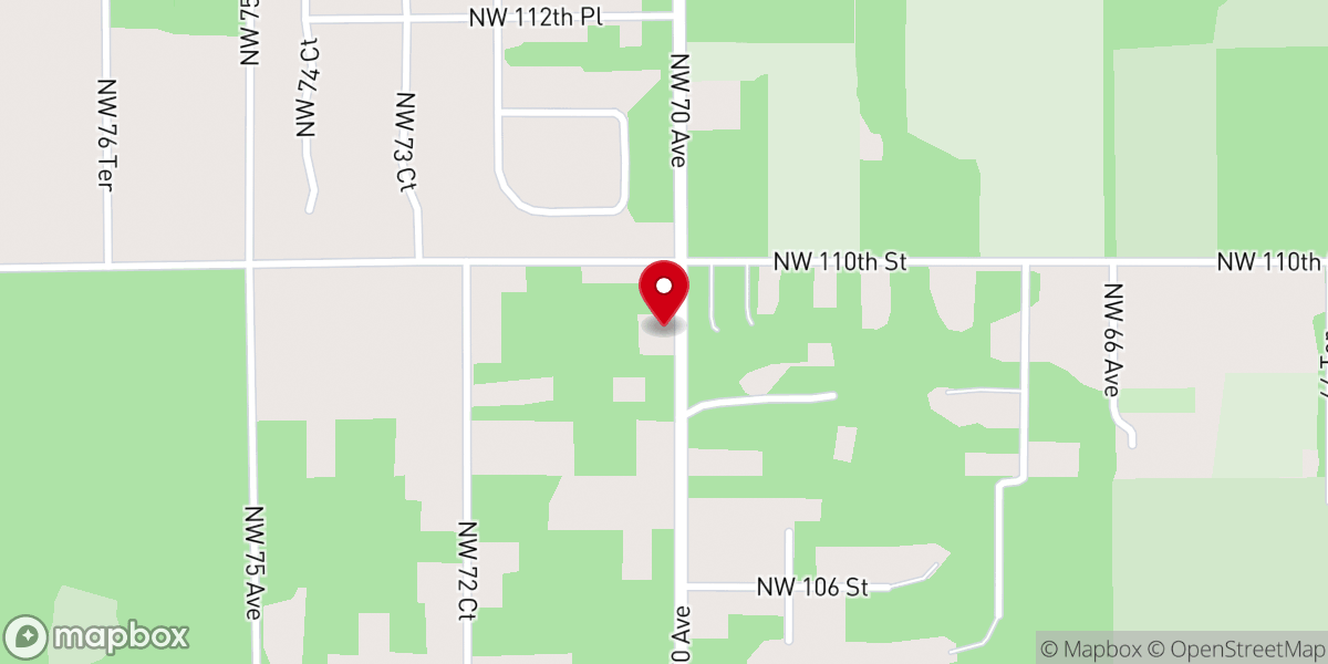 Map showing location of Mt Zion Church of Jesus Christ