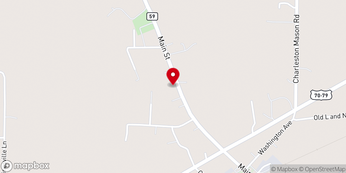 Map showing location of Beulah Land Full Gospel