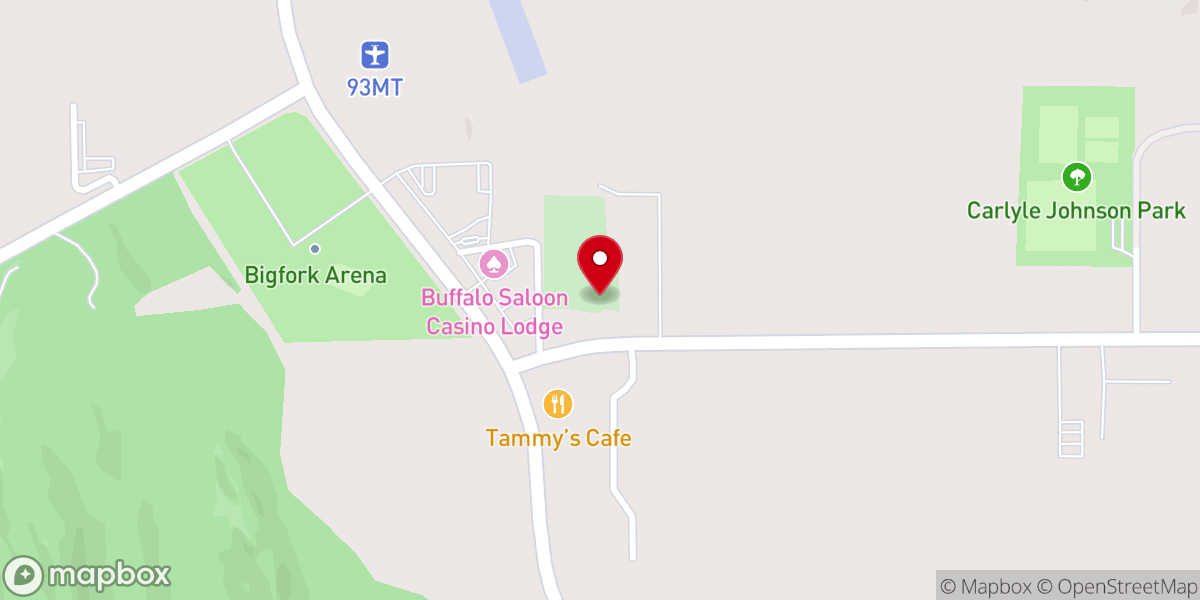 Map showing location of Real Life Church