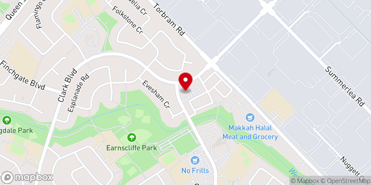 Map showing location of New Apostolic Church Canada