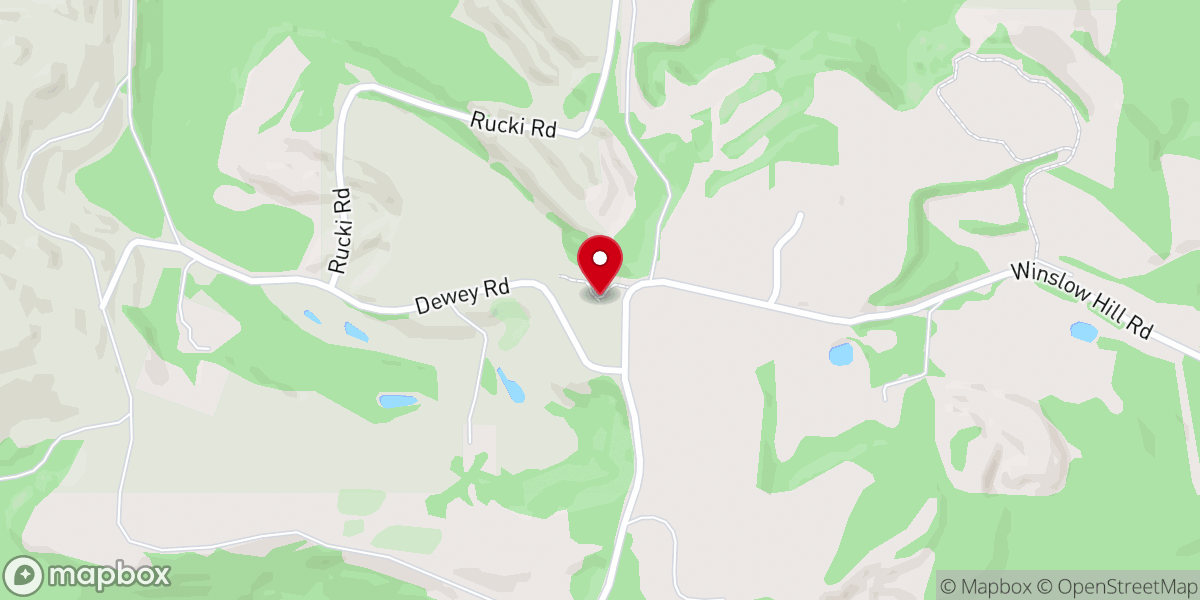 Map showing location of Winslow Hill Elk Viewing Area