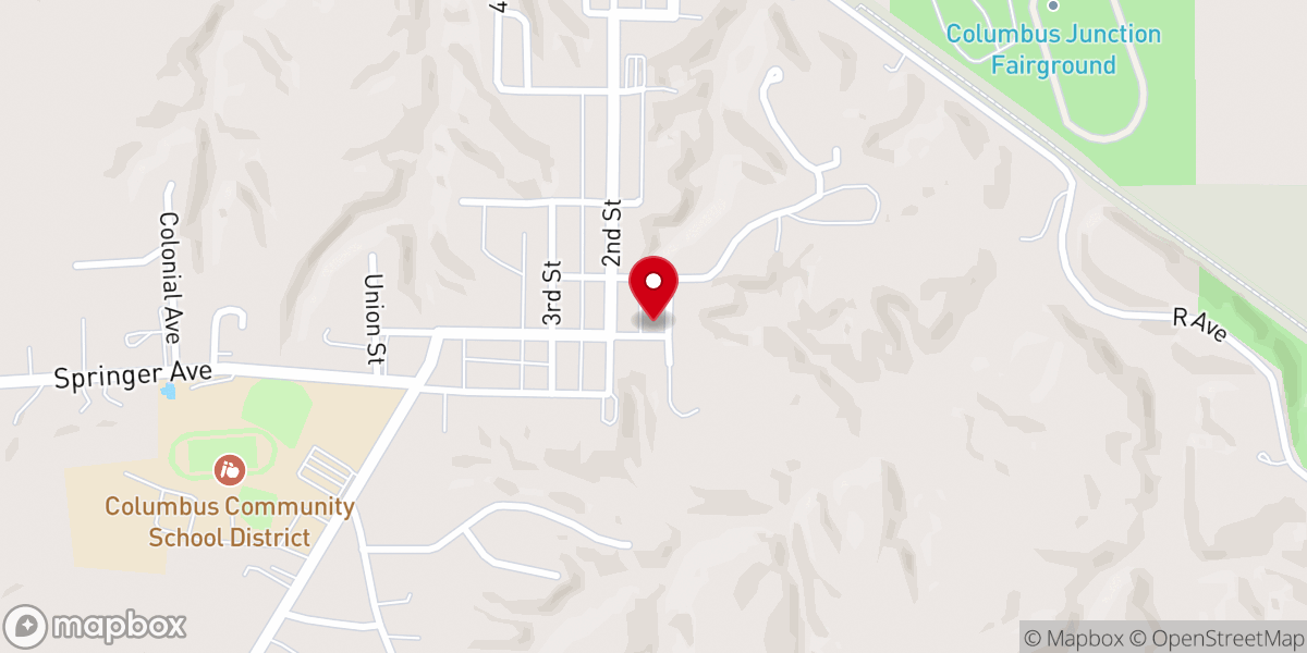 Map showing location of St Joseph Church