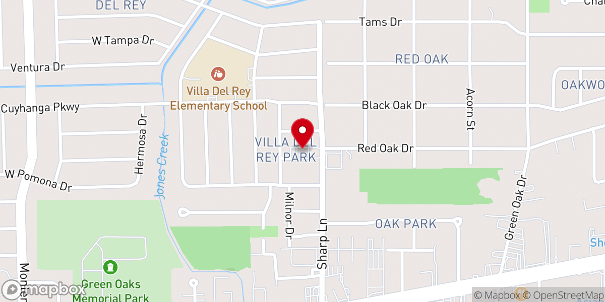 Map showing location of Iglesia Maranatha Baton Rouge