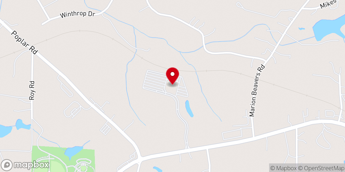 Map showing location of Crossroads Church - Sharpsburg Campus