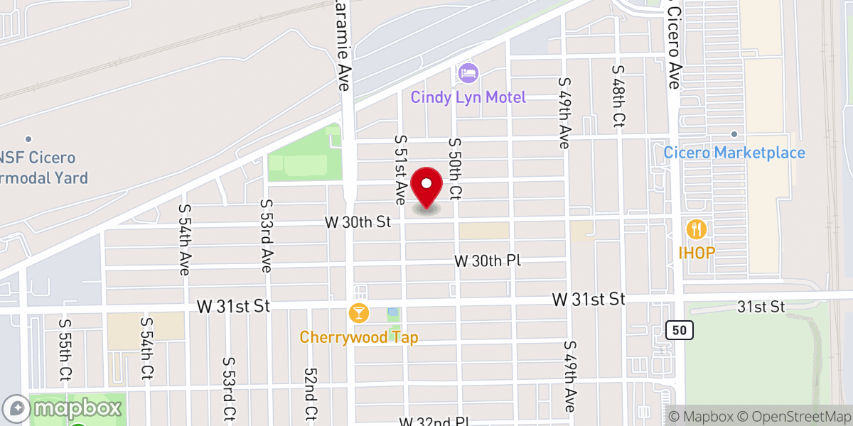 Map showing location of Iglesia de Dios Séptimo Día (Church of God Seventh Day)