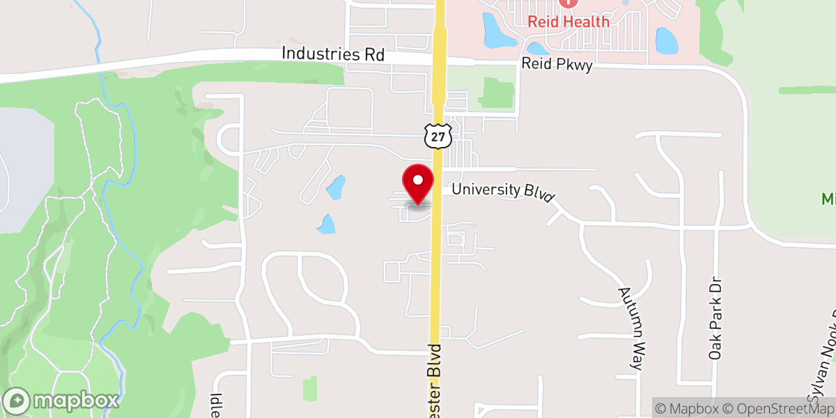 Map showing location of Northside Church of Christ - Food Pantry
