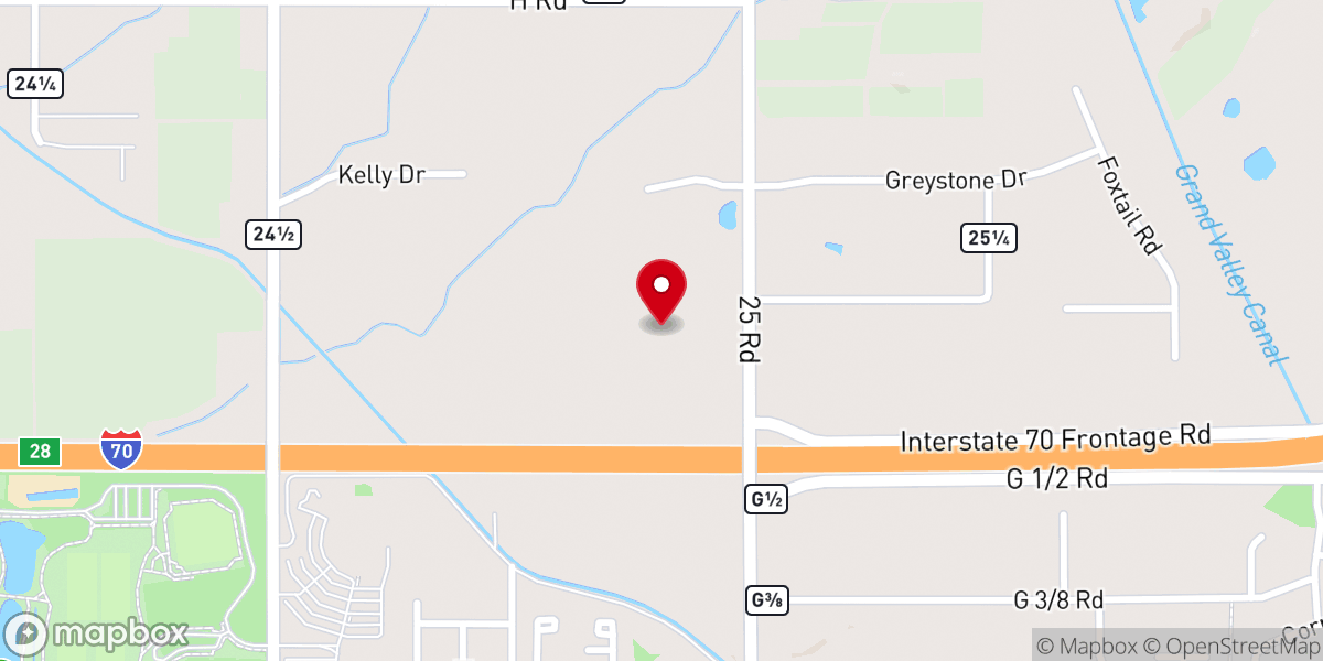 Map showing location of Faith Heights Church