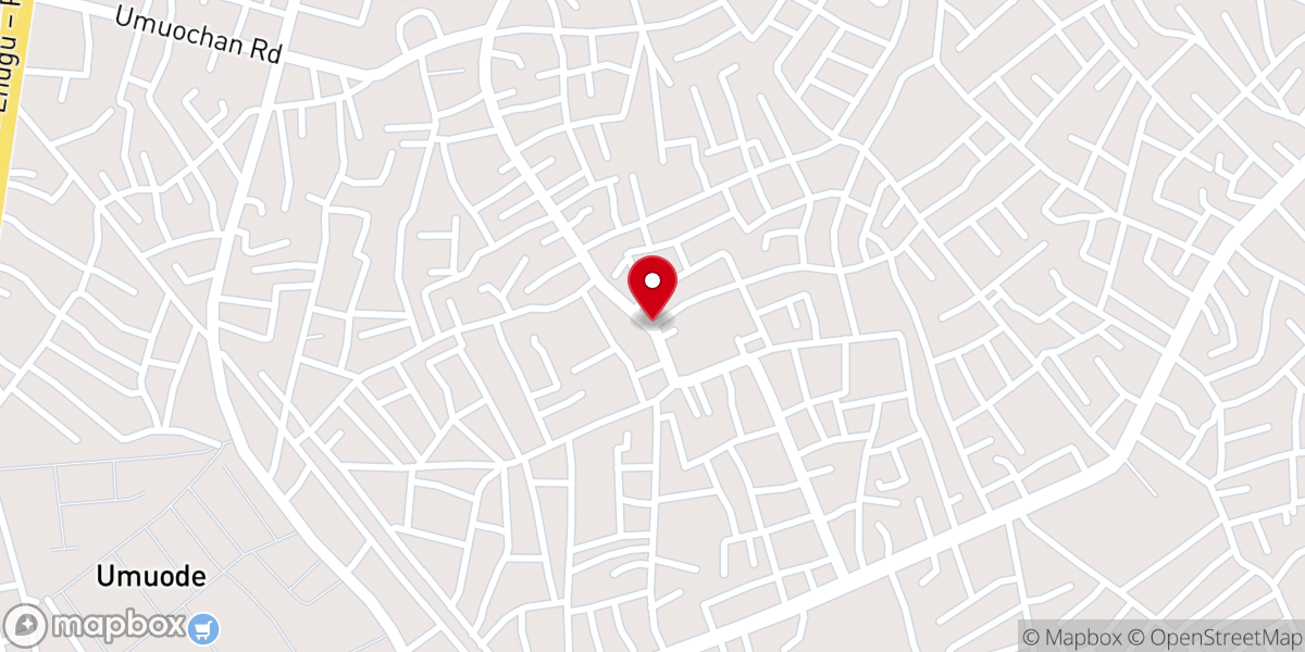 Map showing location of Emmanuel Presbyterian Church Of Nigeria Umule Parish