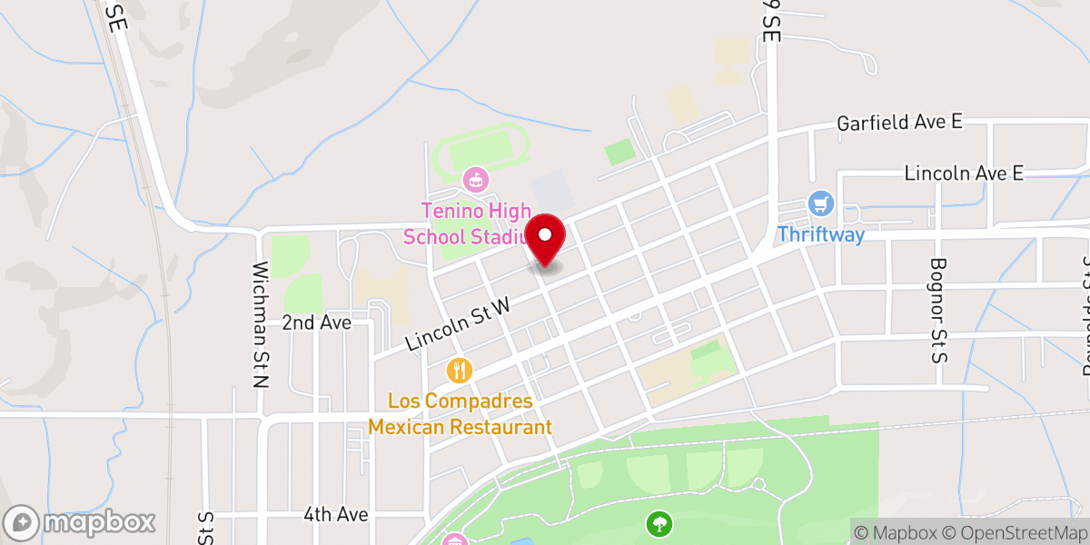 Map showing location of Fountain of Truth Church