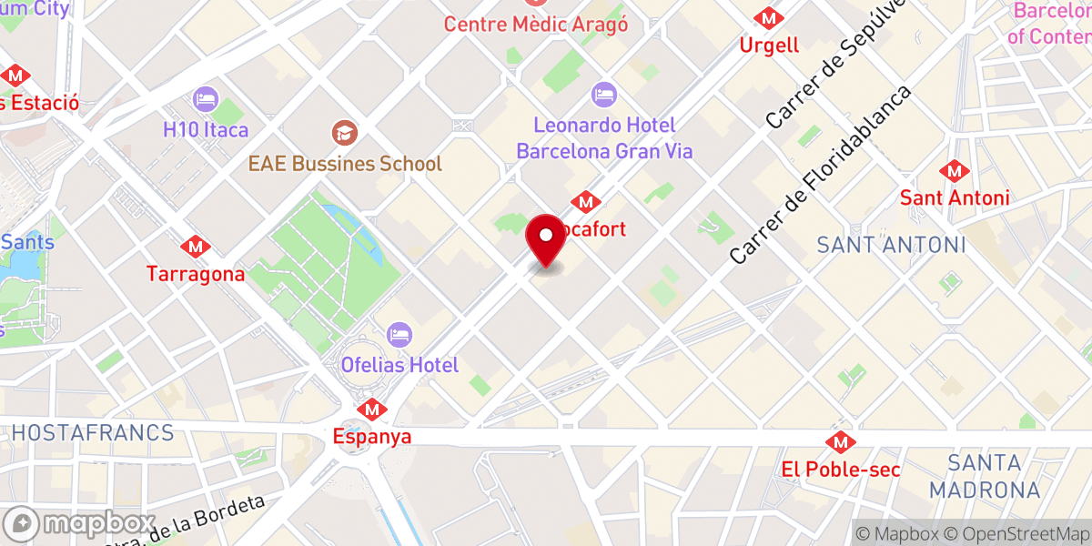 Map showing location of my shop