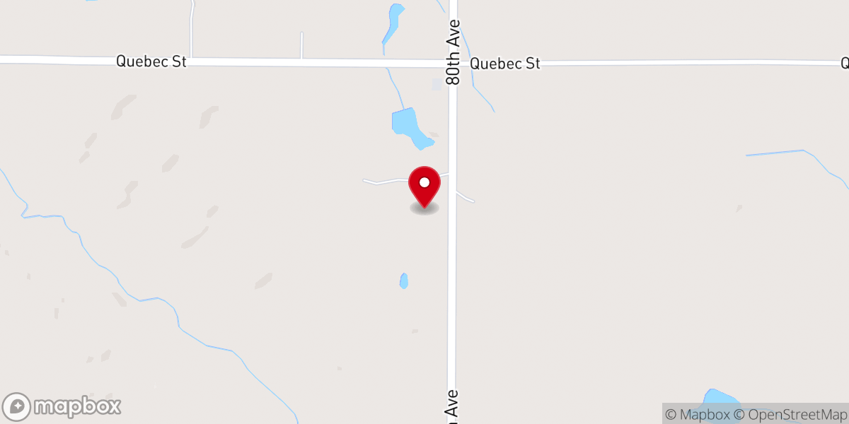Map showing location of Medford Church