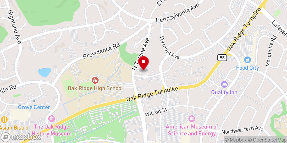 Map showing location of St. Stephen's Episcopal Church